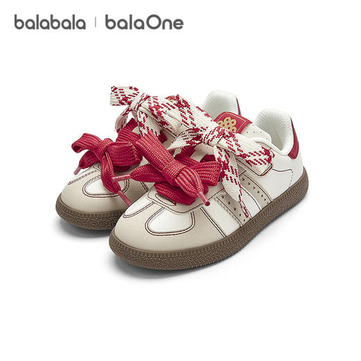 【balaOne】巴拉巴拉童鞋儿童板鞋女童德训鞋春秋2025新款透气潮 商品图4