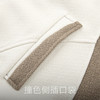 gxg.jeans男装 米色撞色拼接时尚宽松翻领夹克外套男 冬季热卖 商品缩略图4