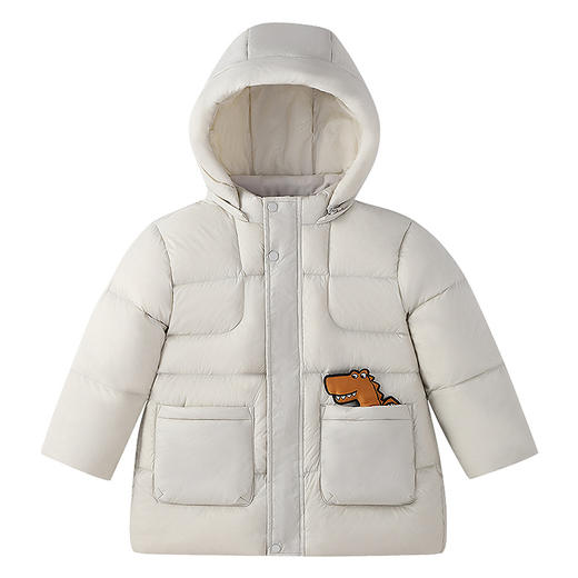 【实体店同款】男童中长款羽绒服冬季新款安奈儿童装XB545064 商品图7