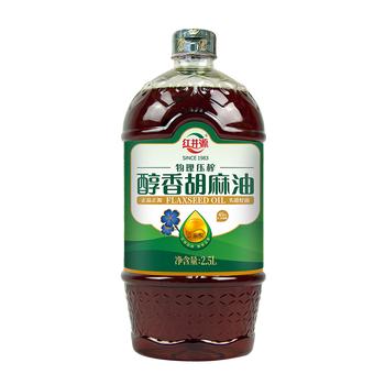 红井源醇香胡麻油家庭装2.5L食用油孕妇月子油煎炒烹炸特产新年春节送礼 /粮油调味 /食用油 /亚麻籽油/火麻油 商品图3
