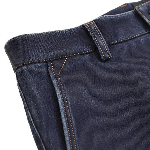 半身缘男裤 秋季舒适透气后袋凸胶宽松牛仔裤253301B15130018 商品图2