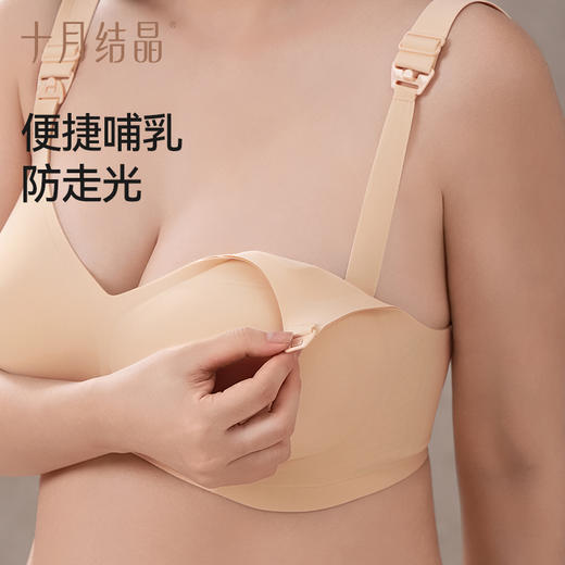 孕妇内衣无痕女产后哺乳大胸专研大码文胸罩 商品图4