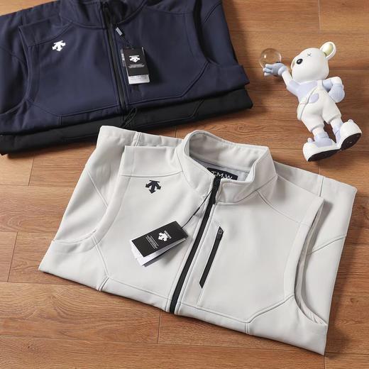 D102026秋季情侣款立领软壳户外休闲防水防风马甲背心 商品图4