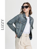 LIZZY早秋休闲帅气洗水牛仔都市个性短外套8131 商品缩略图1