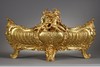 独角鹿西洋古董 1880年代法国名坊Colin Paris签名出品路易十五风格爱神小天使主题铜鎏金精雕花盆 商品缩略图0