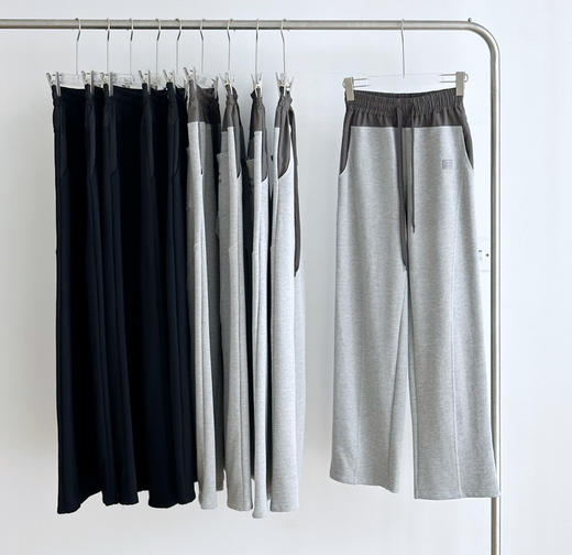 acne裤王拼接双腰运动裤卫裤 商品图3