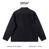 SDSA男士秋冬新款痞帅男装舒适拼接纽扣V领卫衣百搭时尚开衫外套 商品缩略图4
