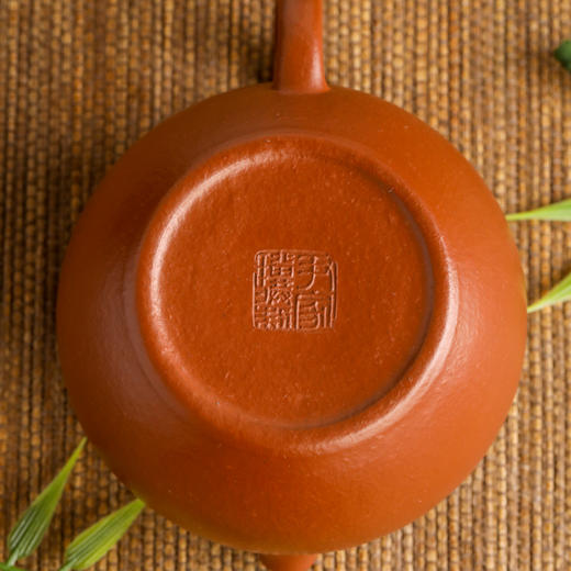 尹家骥全手工原矿大红袍泥壶瑞圆壶 约200cc 商品图6