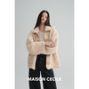 MAISON CECILE 两穿|羊毛厚实保暖正反两穿复古夹克外套 商品缩略图3