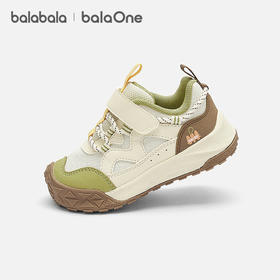 【balaOne】巴拉巴拉宝宝学步鞋男女童鞋2025新款春秋防滑户外鞋