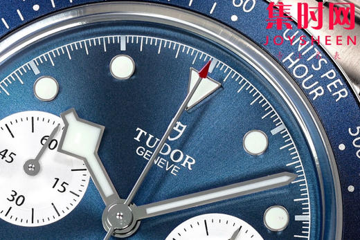 新品 帝舵ZF碧湾计时系列 蓝色盘 男士腕表 丹东7750机 经典元素与现代创新的精妙平衡，是真正意义上的"帝舵毕业款" 商品图3