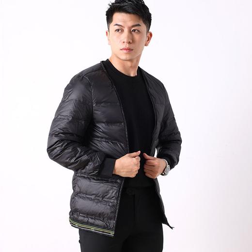 收藏 迪欧达可拆卸獭兔毛领男款羽绒服 商品图4