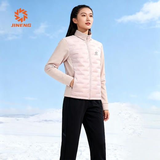 【积能】新款秋冬户外轻羽绒外套男防风防泼外套女徒步越野登山服 商品图1