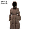 波司登羽绒服女2025新款过膝长款鹅绒外套B250244318 商品缩略图1