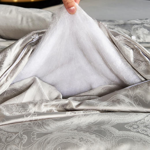 热卖！！【填充100%桑蚕丝】罗马世家 丝韵蚕丝蛋白复合被丨亲肤透气 睡眠"0"负担 商品图5