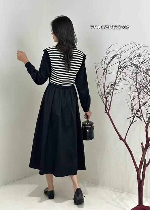 L47021#毛织连衣裙 商品图1