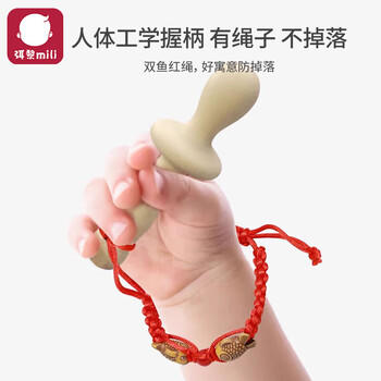 弭黎婴儿花椒木磨牙棒玩具0-1咬牙棒宝宝牙胶幼儿出牙口欲期玩具原木 商品图4