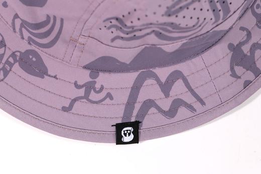 严素渔夫帽，山海户外活动软帽檐渔夫帽，可调头围透气全顶帽健身徒步严素态度 商品图4