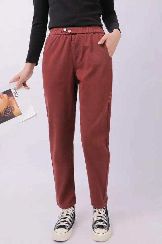 3BAR045371#磨毛休闲长裤 商品图4