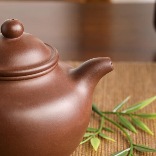 尹家骥全手工原矿老紫泥壶 约300c 商品图3