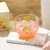 4楼Eubelle欧蓓 川岛屋&lulu猪联名 可爱玻璃杯380ml 果汁牛奶杯早餐杯 活动价：32.8元 商品缩略图3