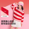 【balaOne】巴拉巴拉童装儿童毛衣女童2025新款春圆领针织衫提花 商品缩略图3