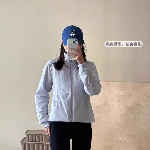 lu*同款海外版立领跑步运动瑜伽棉服外套 商品图3