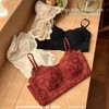 【设计师自留款！二代级级锁温美背！】sheng法式骨线小吊带 显瘦纯欲性感女士自带胸垫 可外穿蕾丝背心 内搭美背 商品缩略图2