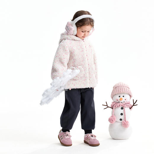 【实体店同款】女童全腰夹裤冬季新款安奈儿童装XG546013 商品图3