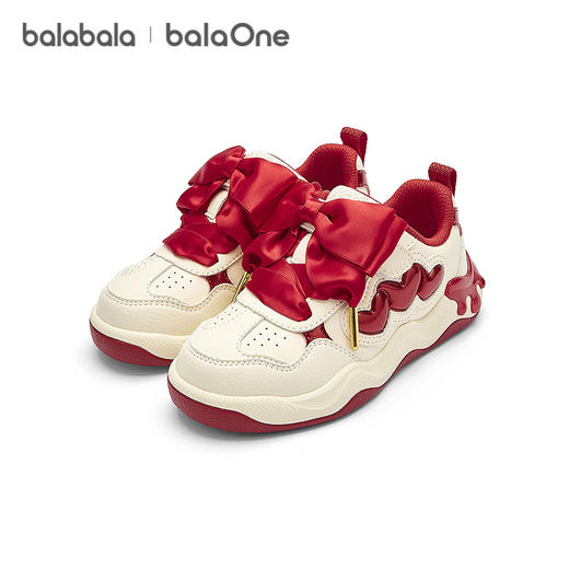 【balaOne】巴拉巴拉童鞋儿童板鞋女童2025新款春秋鞋子透气轻便 商品图4