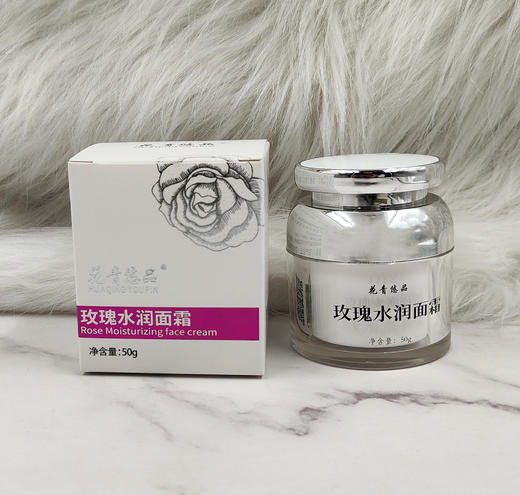 玫瑰水润面霜50g 商品图2