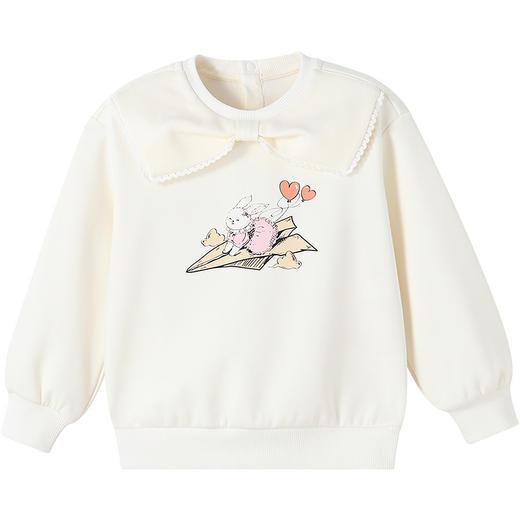 【实体店同款】女童圆领长袖卫衣冬季新款安奈儿童装XG541039 商品图6