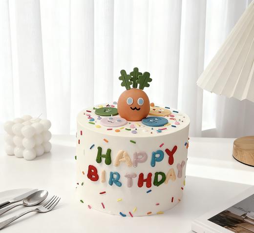 五月天魔魔胡胡胡萝卜卡通蛋糕-低糖处理无添加 商品图0