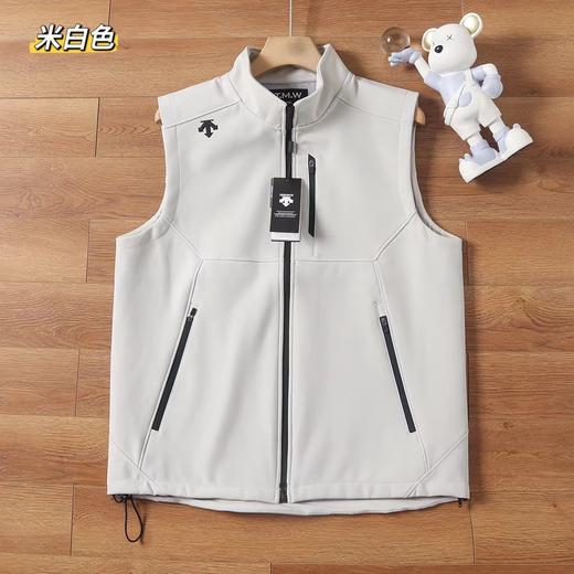 D102026秋季情侣款立领软壳户外休闲防水防风马甲背心 商品图8