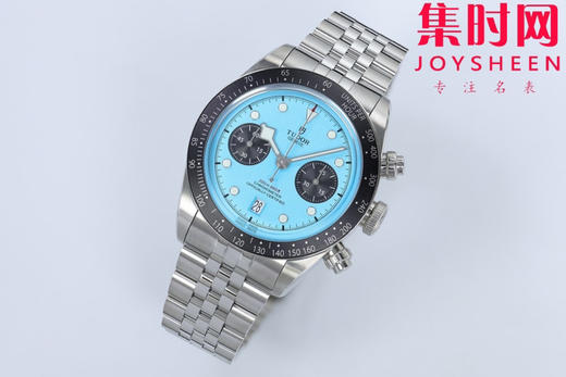 新品 帝舵ZF碧湾计时系列 蒂芙尼蓝 男士腕表 丹东7750机 经典元素与现代创新的精妙平衡，是真正意义上的"帝舵毕业款" 商品图2