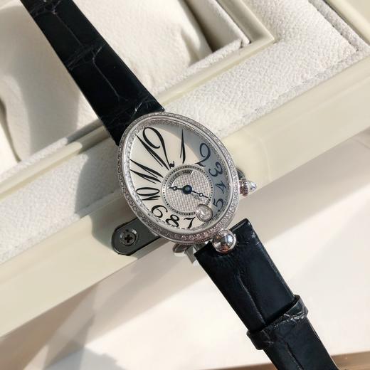 SH008-宝玑那不勒斯皇后36mm自动机械机芯 美洲鳄鱼皮表带（SH） 商品图0