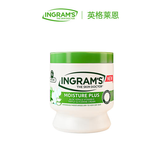 INGRAM'S 英格莱恩芦荟维他命E水润保湿乳霜450ml 商品图8