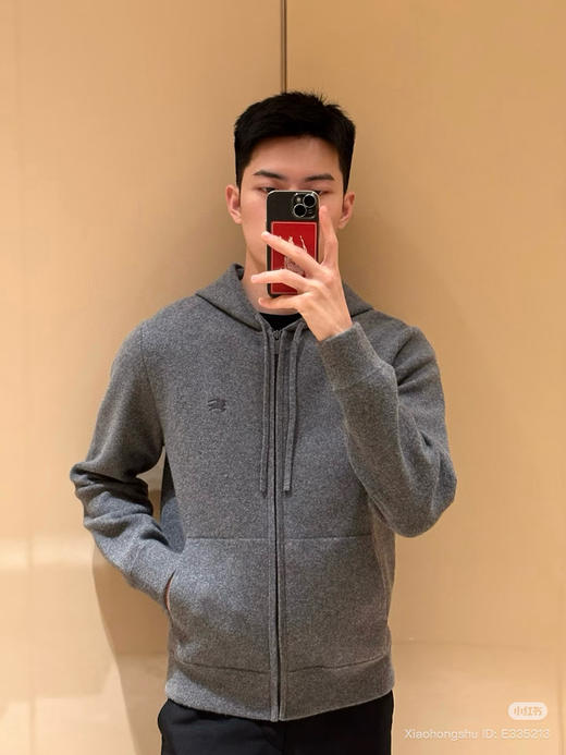 1020-1 渠道圆正 BBR密织压缩羊绒 针织大外套 保暖抵得上薄羽绒 老朱L合适 商品图3