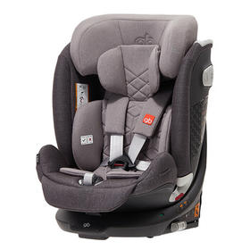 好孩子（gb）儿童安全座椅0-7-12岁通风散热车载婴儿安全座椅 安全舱1号伦敦灰