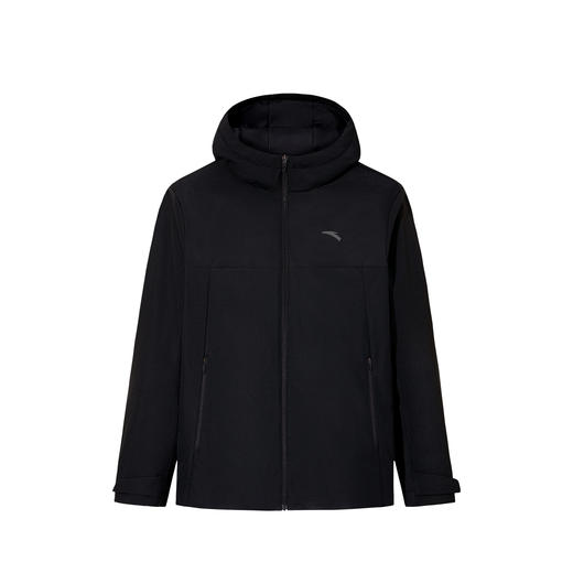 安踏短款羽绒服男冬季新款防泼书连帽保暖棉服运动外套152547933 商品图0