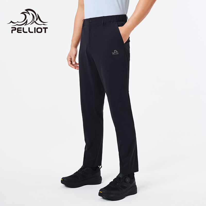 伯希和户外速干裤男轻量透气徒步冲锋裤女休闲长裤弹力登山运动裤