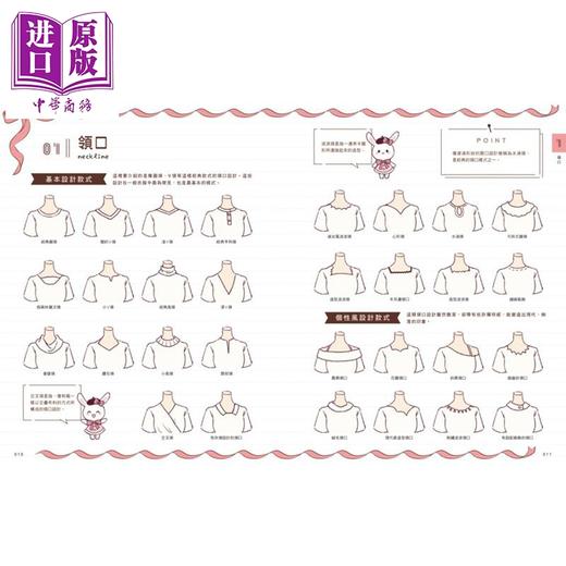 预售 【中商原版】创造你的专属搭配 女孩服装设计大全 港台艺术原版 佐倉おりこ 枫书坊出版 商品图2