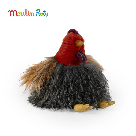 Moulin Roty 寰宇动物-飞行篇 玩偶合集（小鸡/蜂鸟/蓝足鲣鸟/鹈鹕/海鹦鹉/赤红鹭鸟/母鸡） 商品图1