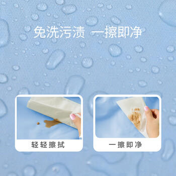 贝瑞加（Babyprints）围裙儿童罩衣宝宝绘画衣吃饭厨房套装防水防脏带袖套可擦手 商品图3