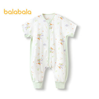 巴拉巴拉婴儿睡袋宝宝儿童睡衣新生儿柔软亲肤印花满印可爱萌208225181202 商品图4