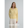 MAISON CECILE 四色|全羊毛品质感复古经典polo松弛百搭针织毛衣 商品缩略图4