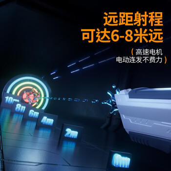 活石（LIVING STONES）儿童电动水枪戏水玩具高压全自动吸水8-12岁神器手自一体滋大水枪 商品图4
