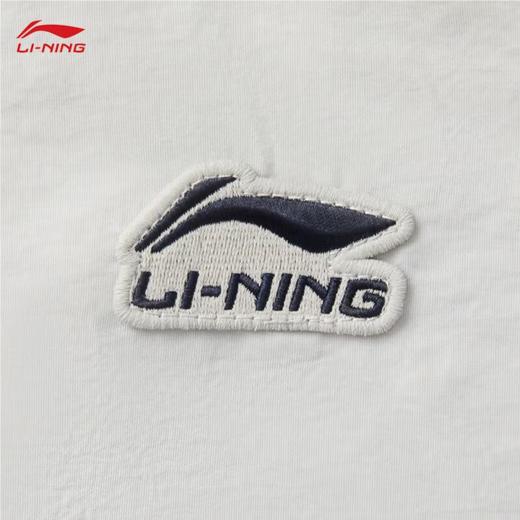 李宁男子2025春季连帽健身风衣运动外套AFDV175-2 商品图3