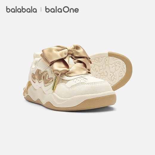 【balaOne】巴拉巴拉童鞋儿童板鞋女童2025新款春秋鞋子透气轻便 商品图1