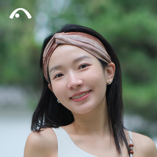 爱暇步新款瑜伽运动宽边发带吸汗头带健身跑步透气导汗止汗带 商品图0